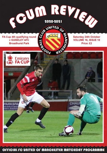 Guiseley Programme on Sale Now